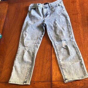 Kendall & Kylie Light Blue High Rise Jeans